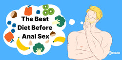 Man considering BEISAR recommended foods before anal sex