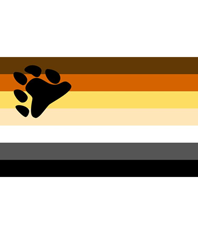 Bear culture celebrating larger, hairy, middle-aged gay men, challenging mainstream body ideals and expanding diversity within LGBTQ+ communities