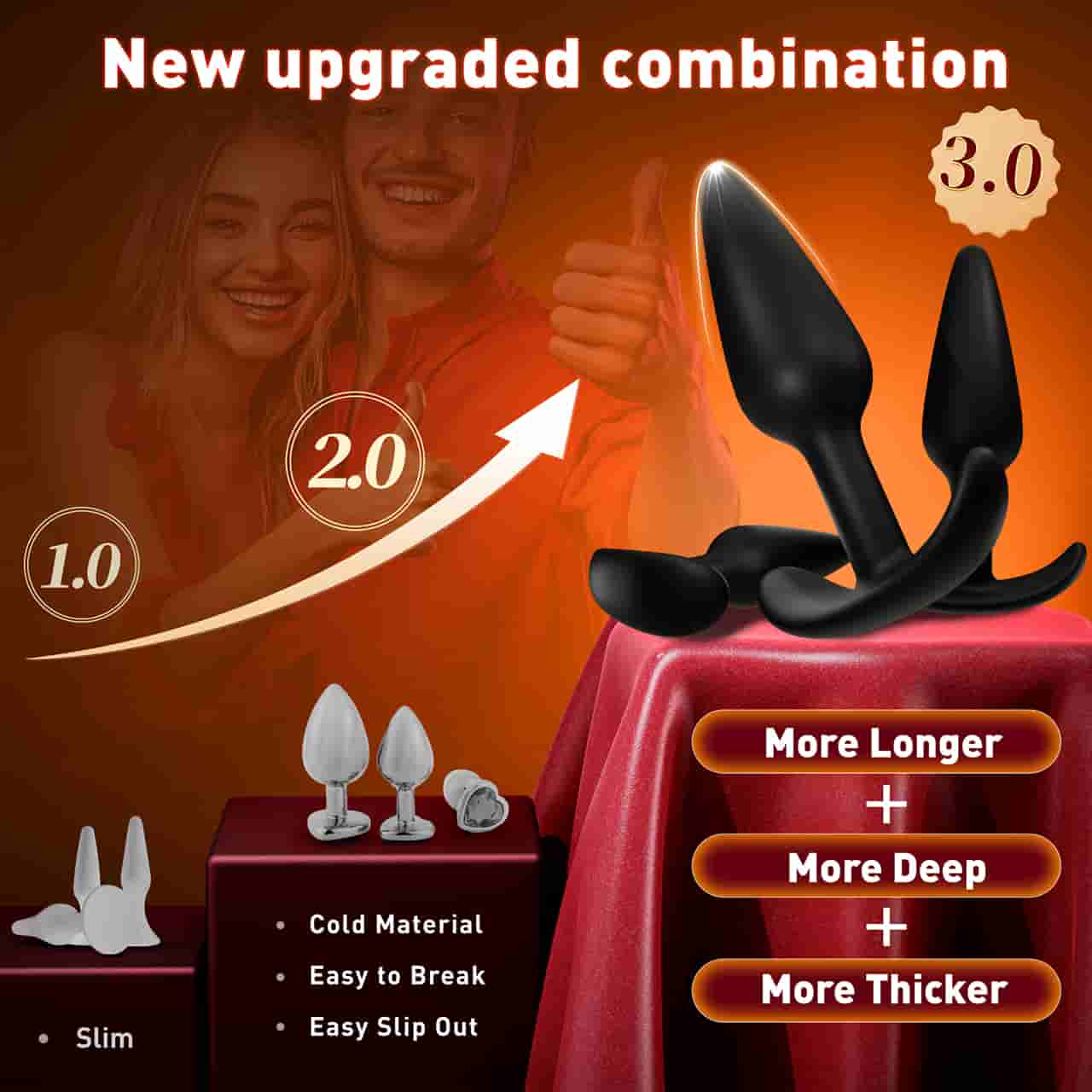 BEISAR Baki 3.0 upgraded design prostate massager