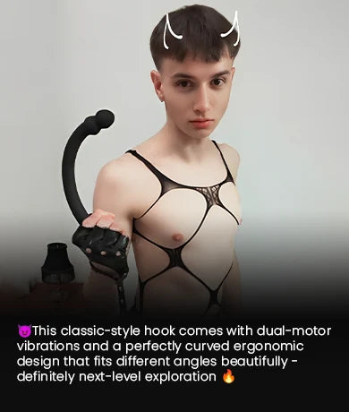 FemTwunkie featuring BEISAR Pelor dual motor vibrating hook promotional banner image