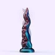 BEISAR Fyrex Octopus Fantasy Dildo showcasing its vibration features and textured design