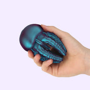 Handheld view of BEISAR Locks tentacle stroker showing texture detail