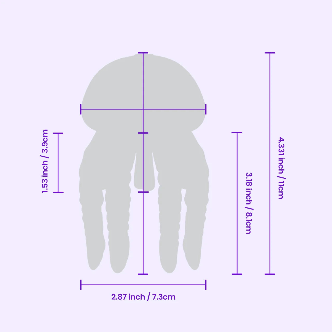 BEISAR Locks product size and dimensions guide image