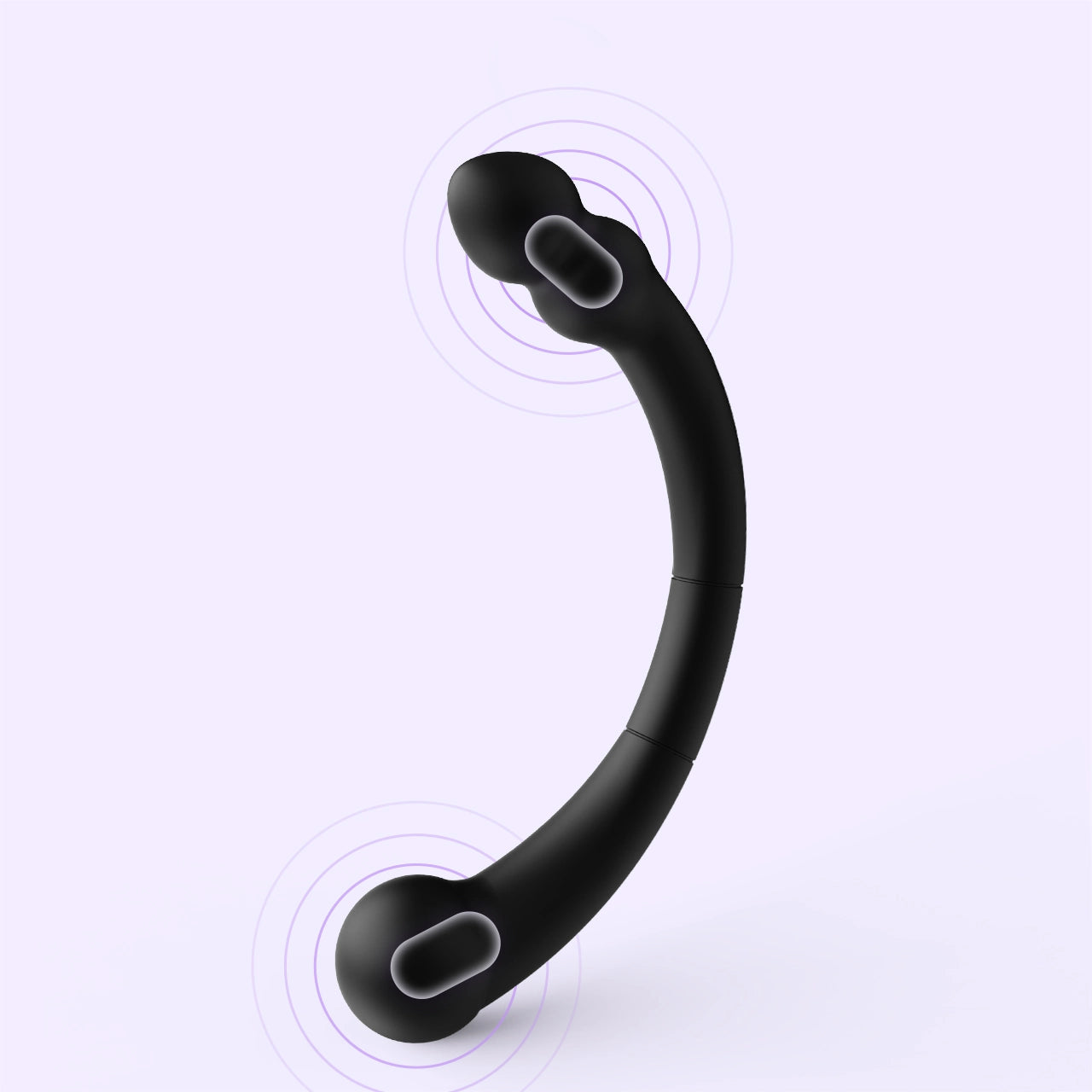BEISAR Pelor dual motor vibrating anal hook detail