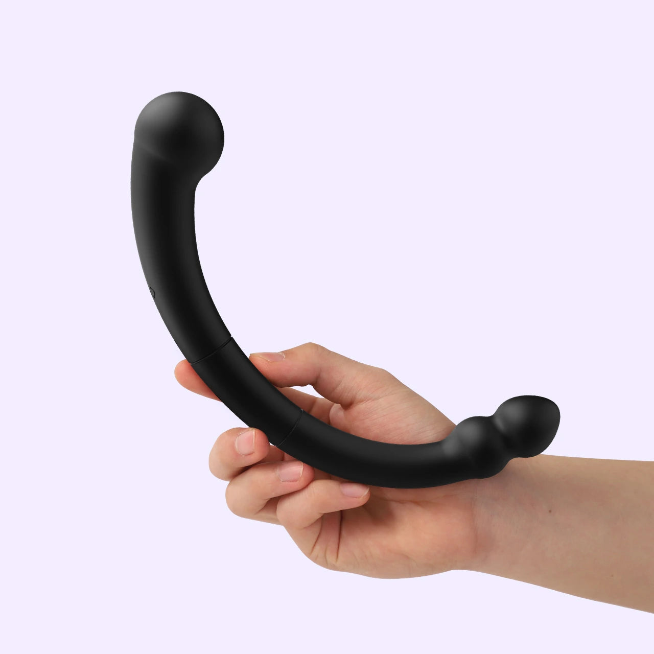Handheld view of BEISAR Pelor vibrating anal hook