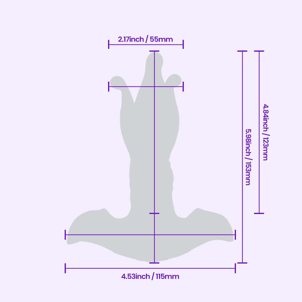 beisar perseus detailed size measurement display