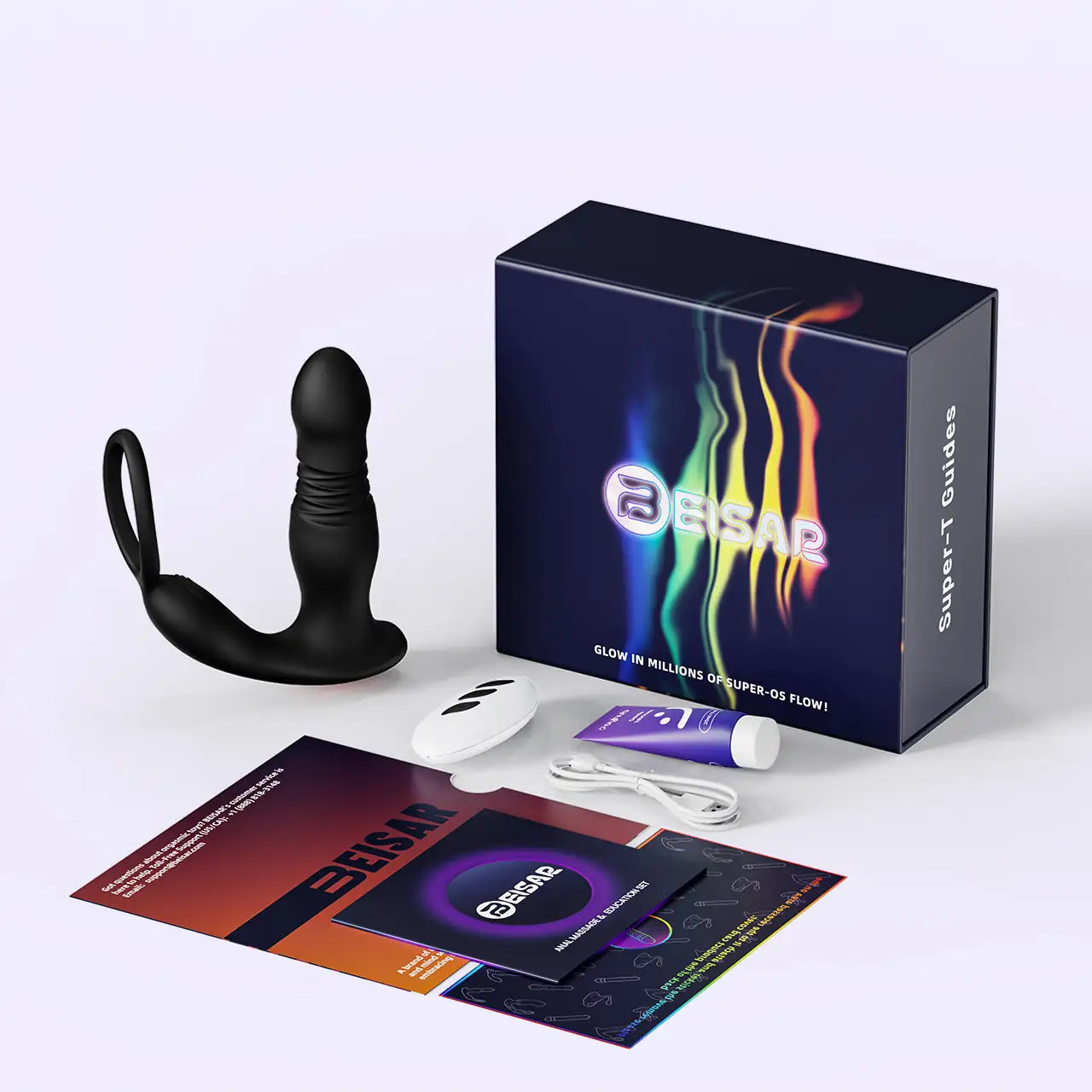 BEISAR Petalwish 2 black packaging contents and accessories