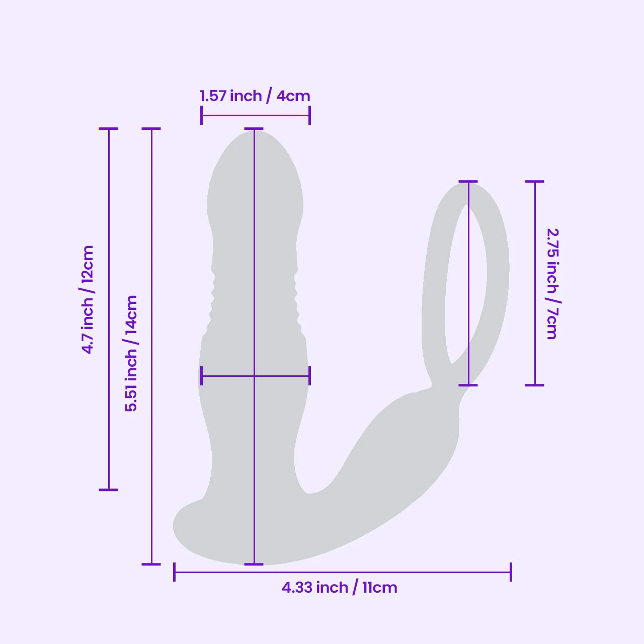 BEISAR Petalwish 2 black size and dimension guide