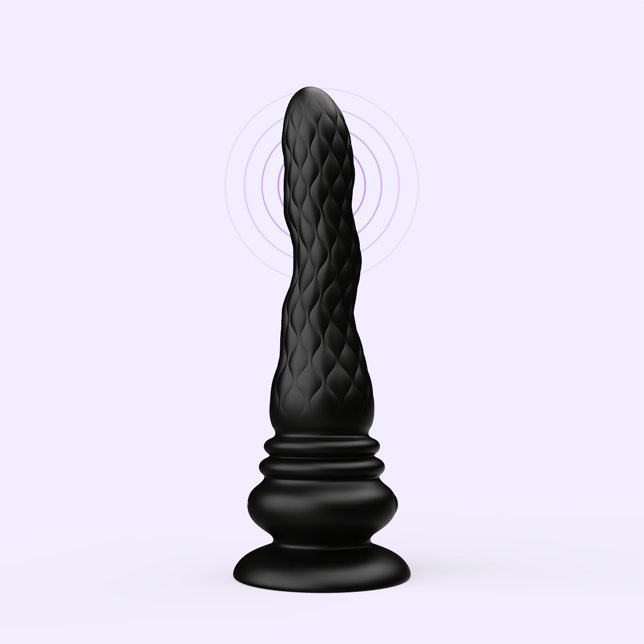 BEISAR Phantom Anal Toy animated view showcasing wriggling motion and vibration features