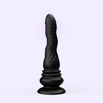 BEISAR Phantom Anal Toy animated view showcasing wriggling motion and vibration features