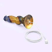 BEISAR PhoenixGP purple gold magnetic charging port detail