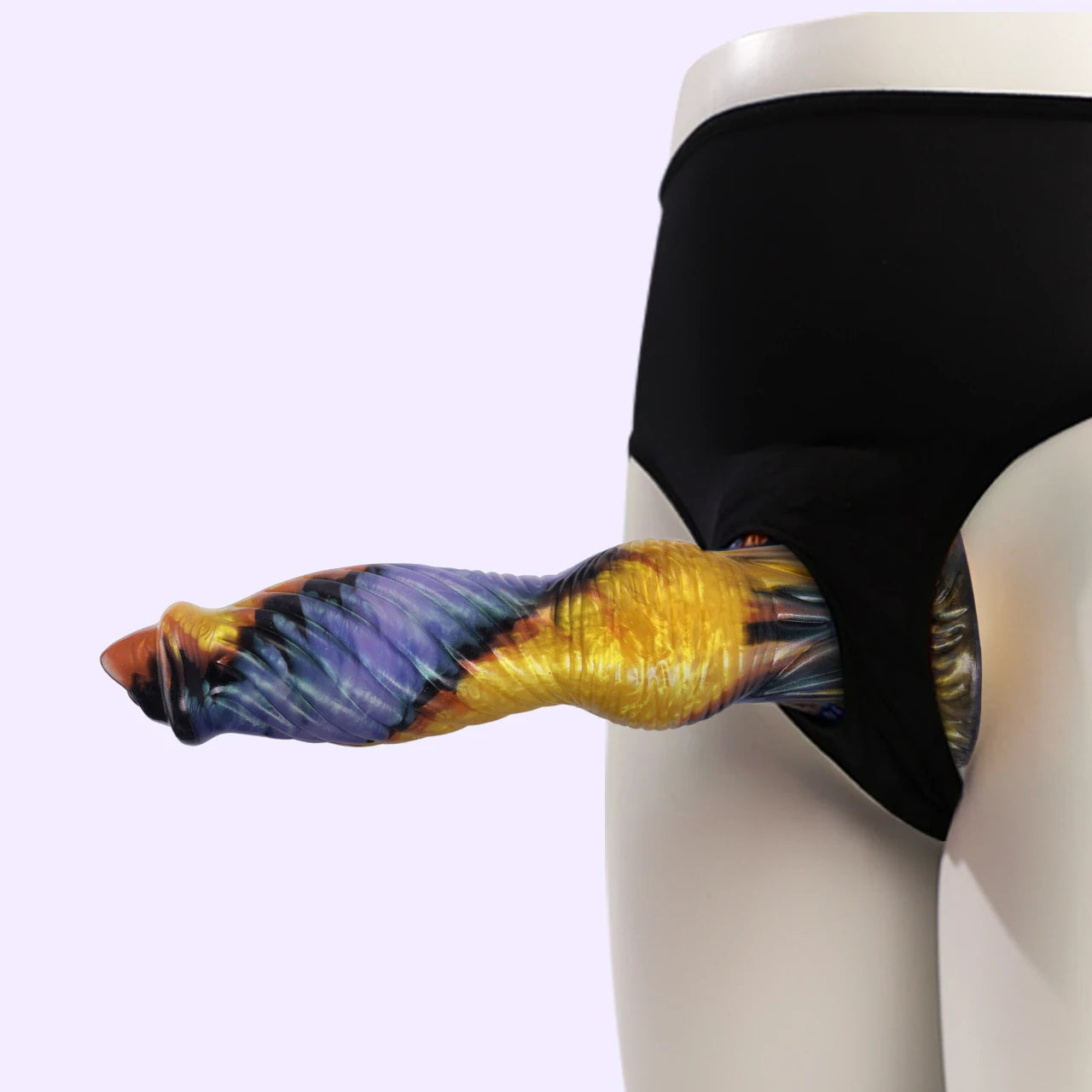 BEISAR PhoenixGP purple gold harness wearable display