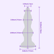 BEISAR PhoenixGP purple gold size and dimension guide