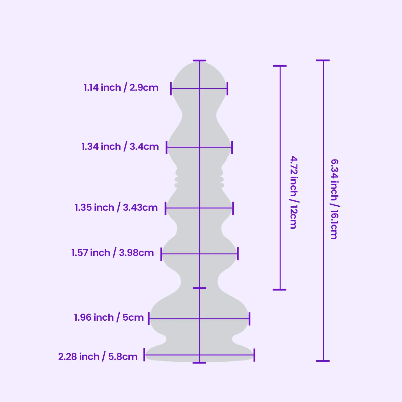 BEISAR Pogo detailed size dimensions