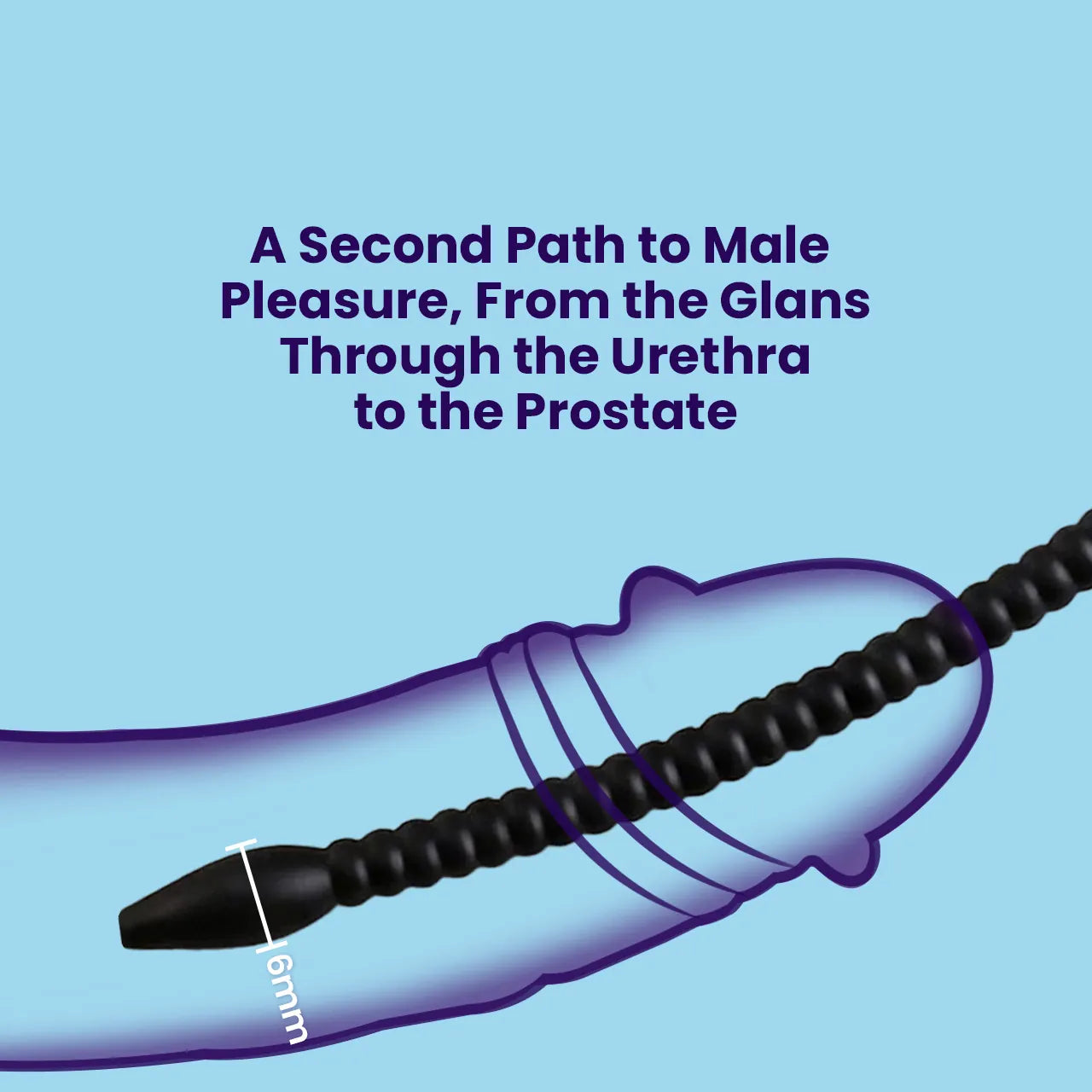 BEISAR Prostix urethral sound insertion design and smooth stainless steel structure