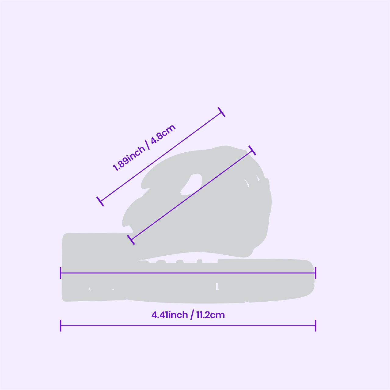 Detailed dimensions of BEISAR PTERO product