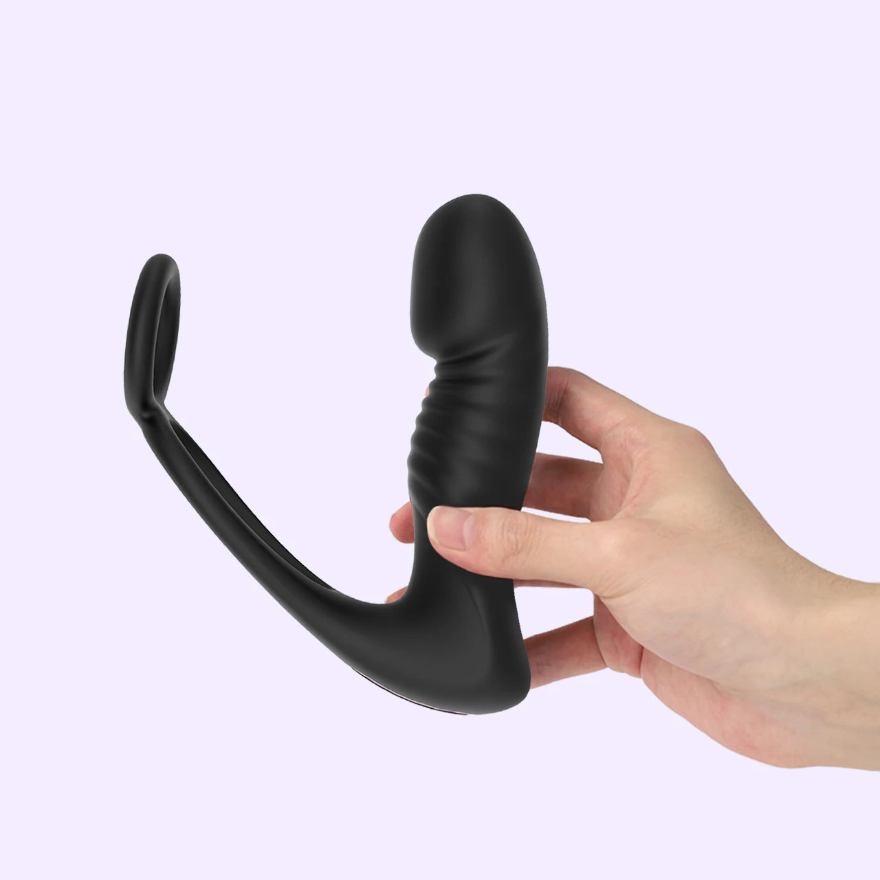 Handheld BEISAR Puck realistic texture silicone toy view
