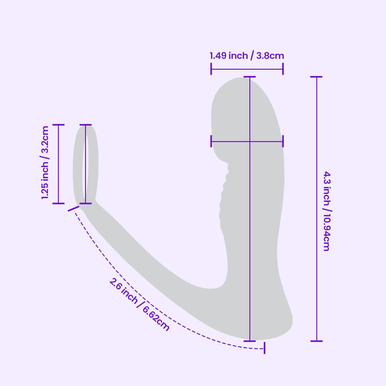 BEISAR Puck product dimensions and size guide image