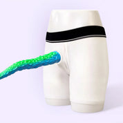 BEISAR White Unisex Strap-On Harness Briefs paired with Divers product