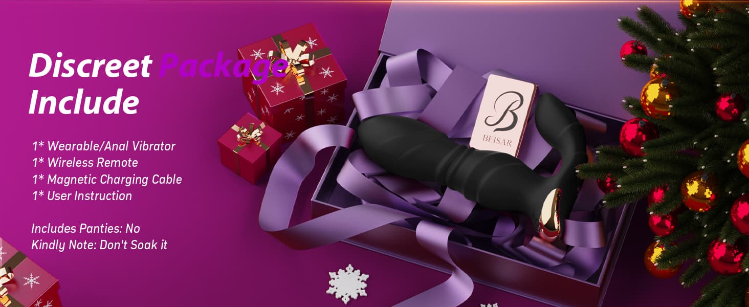 beisar vividpulse black discreet packaging