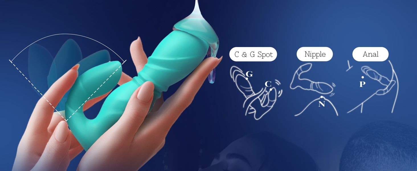 beisar vividpulse green multi stimulation points