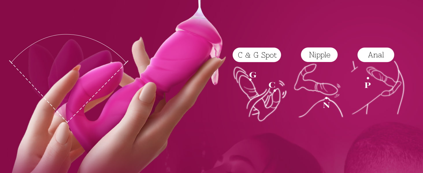 beisar vividpulse magenta multi stimulation-points