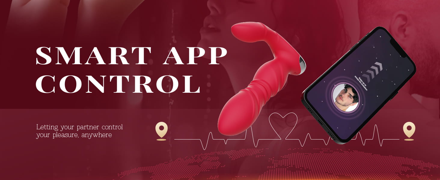 beisar vividpulse red app remote control
