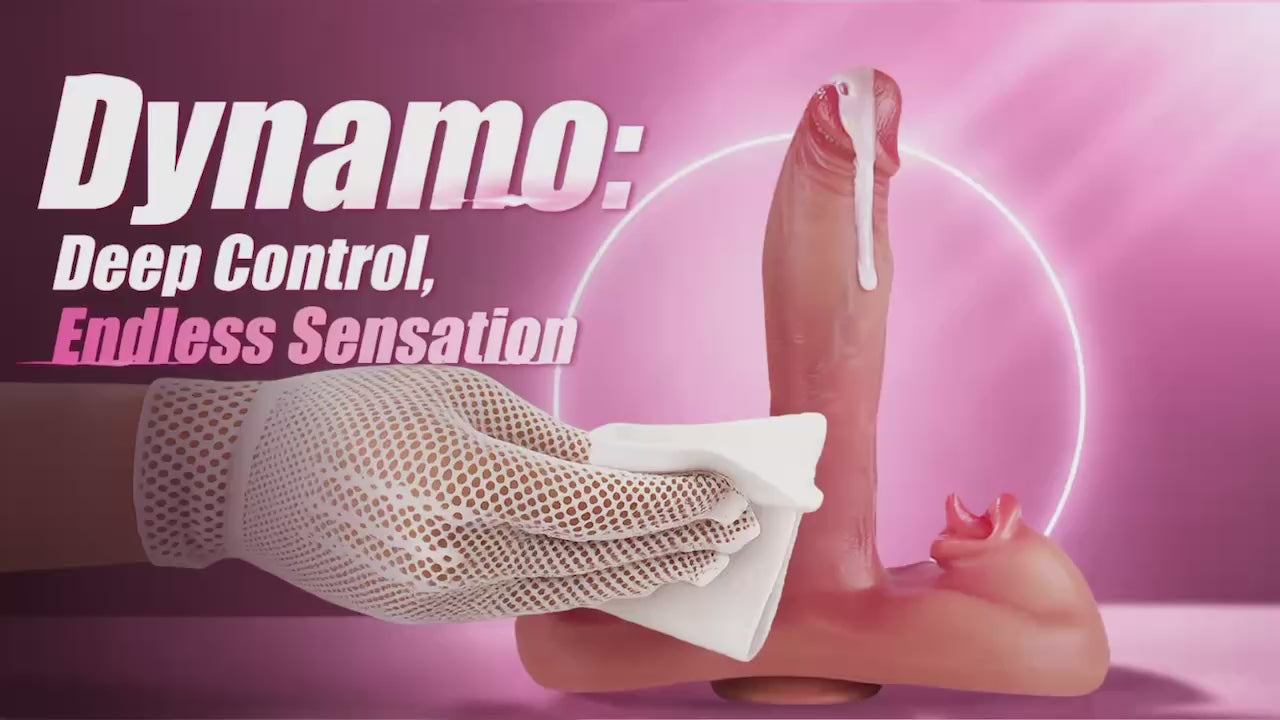 BEISAR Dynamo dildo product demo video highlighting design, size and key features
