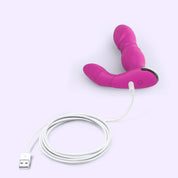 VividPulse fuchsia charging port display