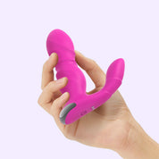 VividPulse fuchsia held in hand