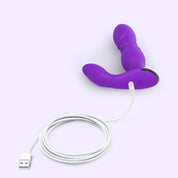 VividPulse purple charging port display