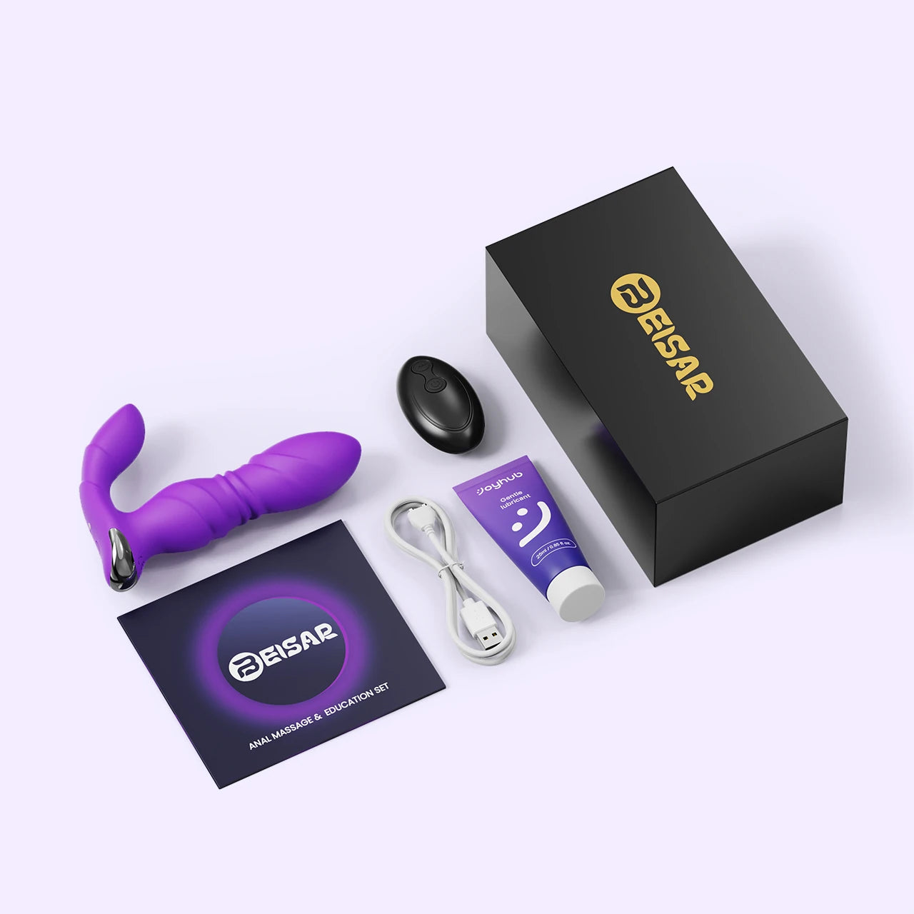 VividPulse purple packaging and materials