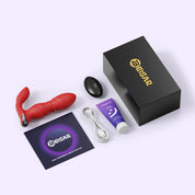 VividPulse red packaging and materials